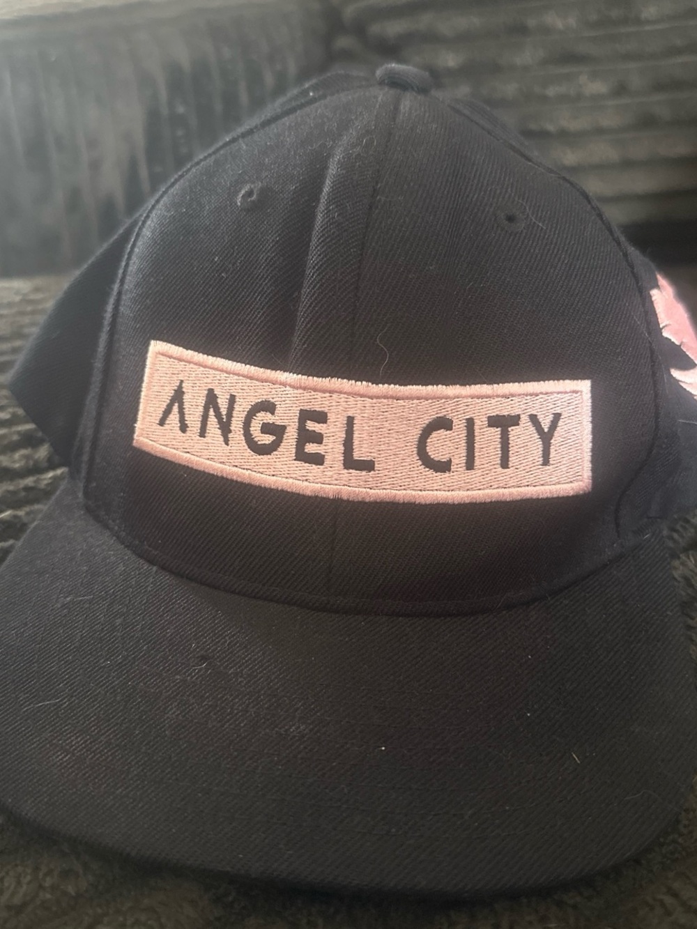 Angel City Mitchell & Ness snapback hat